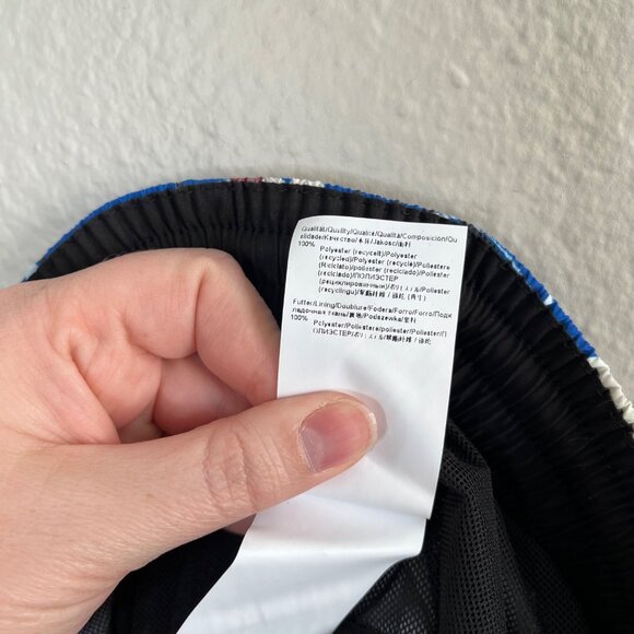 Boss Beach Mens Piranha Blue Floral Swim Trunks Small - Picture 9 of 9